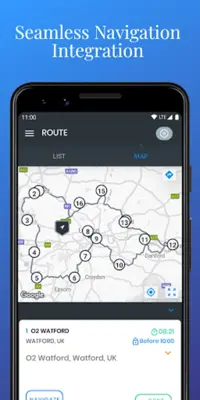 Route Planner by SquareRoute android App screenshot 1